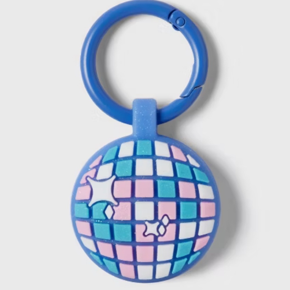 Disco Apple AirTag Keychain
